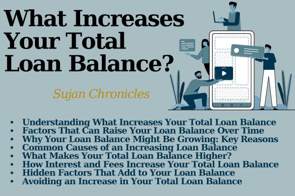 What Increases Your Total Loan Balance?